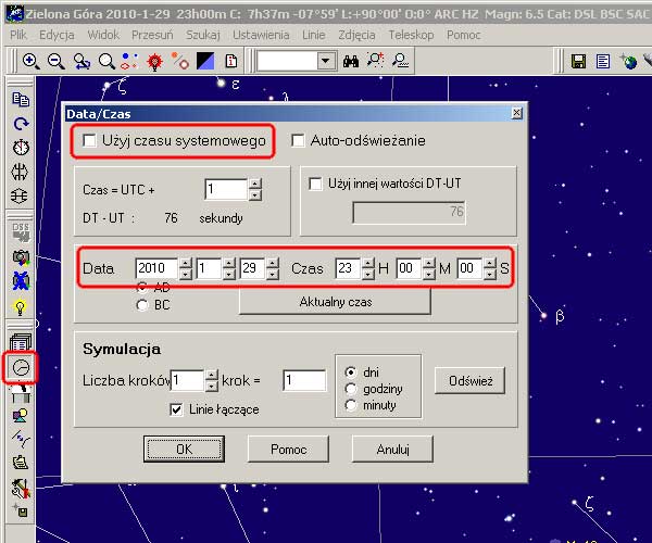 Ustawienia daty i czasu