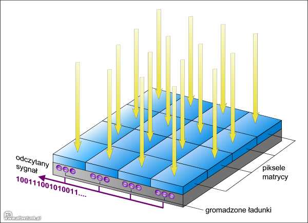 Schemat przetwornika optycznego