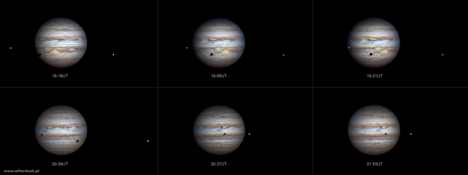 Jowisz z 9. marca 2014