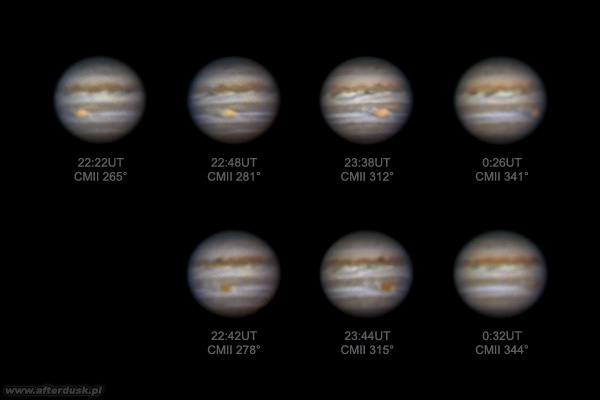 Jowisz z 29. kwietnia 2018 roku