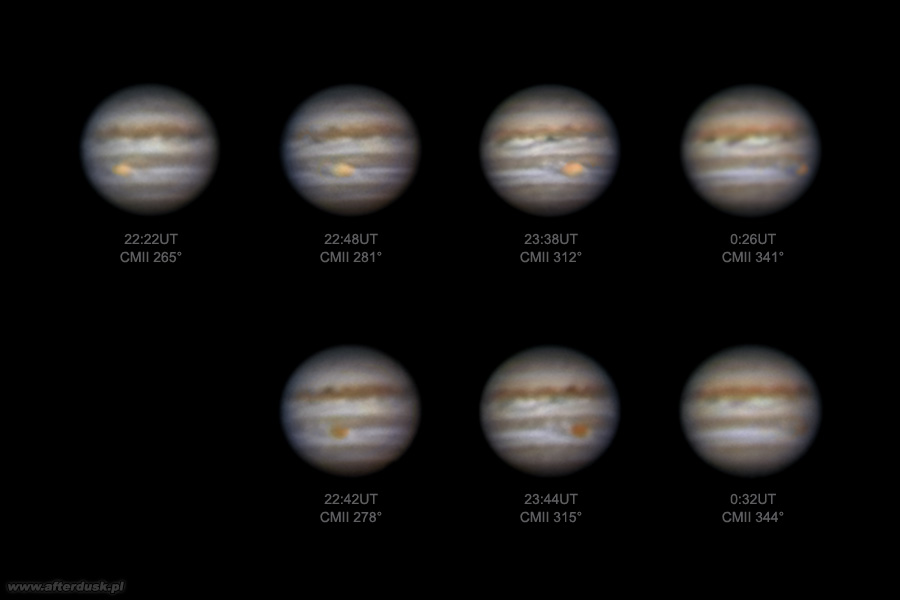 Jowisz z 29. kwietnia 2018 roku