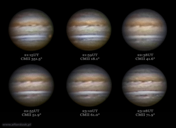 Jowisz z 19. maja 2018 roku