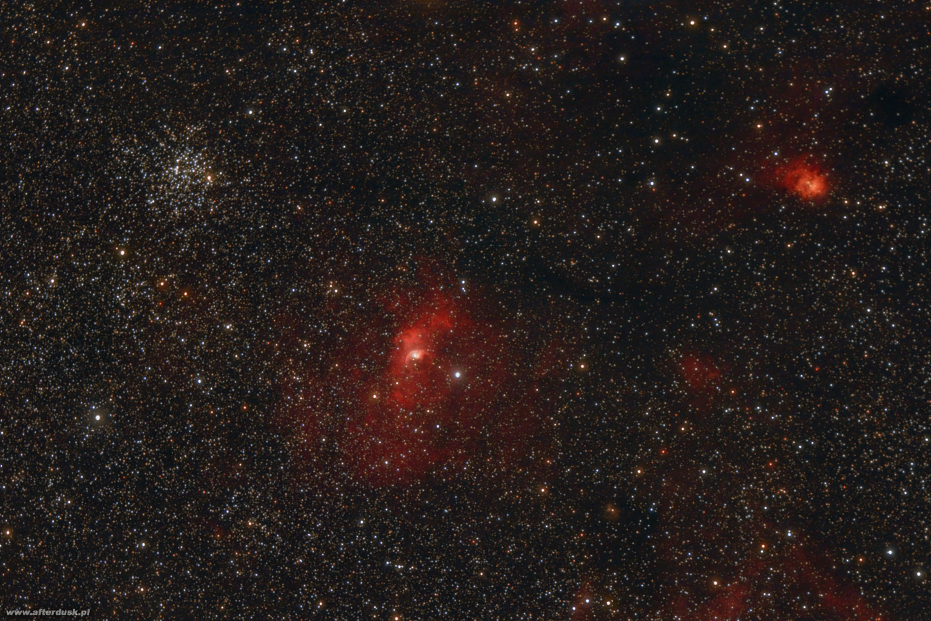 M52, NGC7635