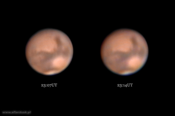 Mars z 6. sierpnia 2018