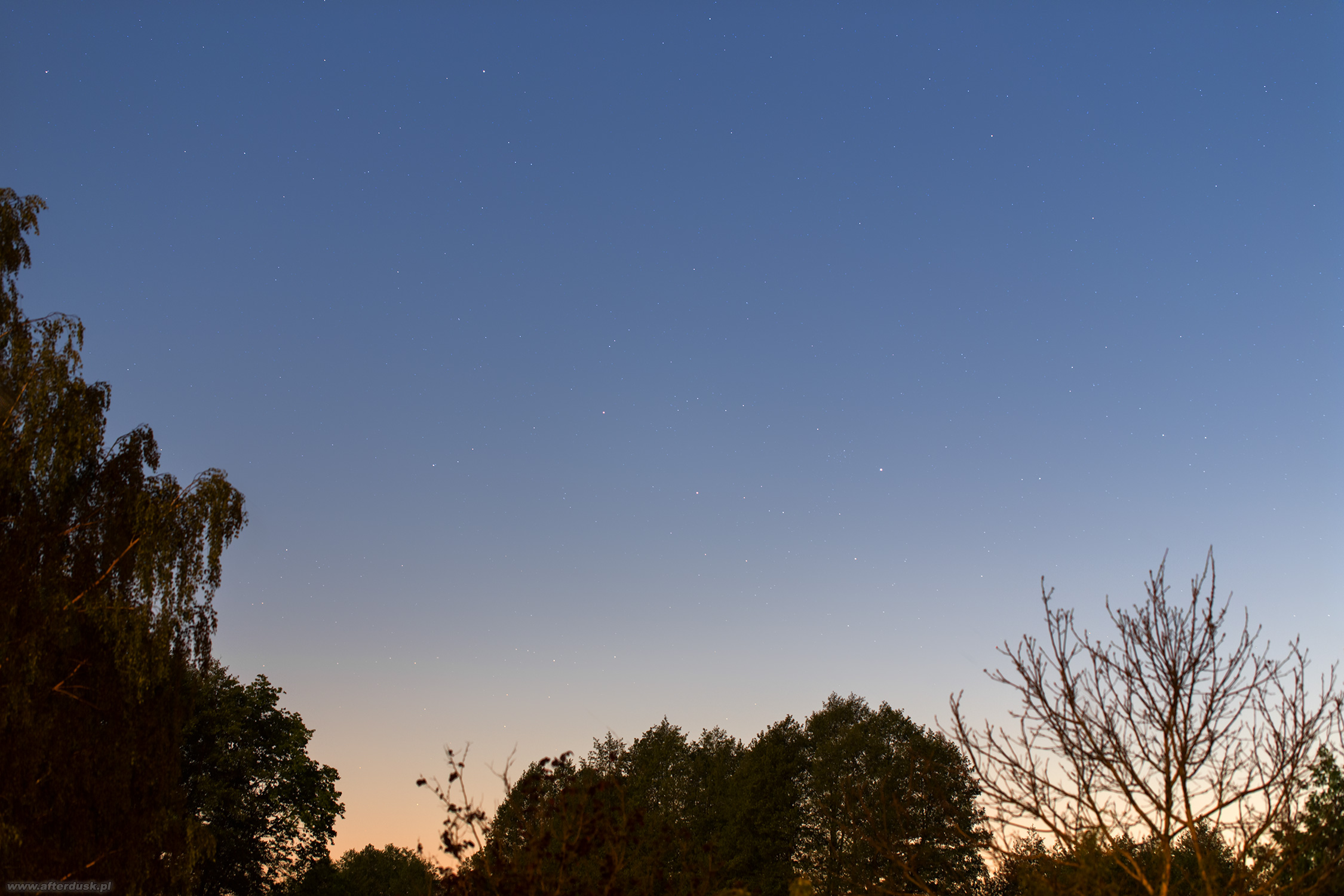 Mars i M35 18. maja 2019 roku