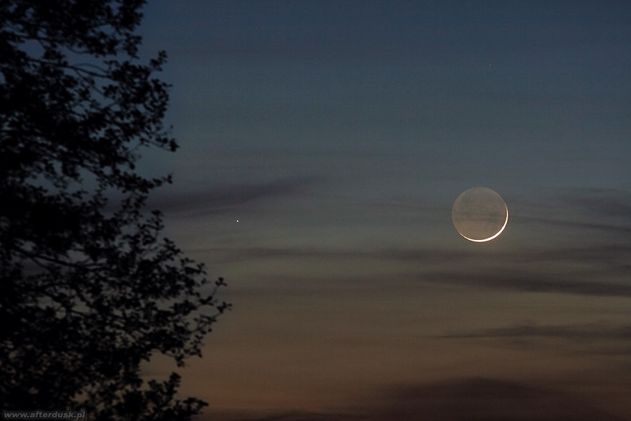Merkury i Księżyc