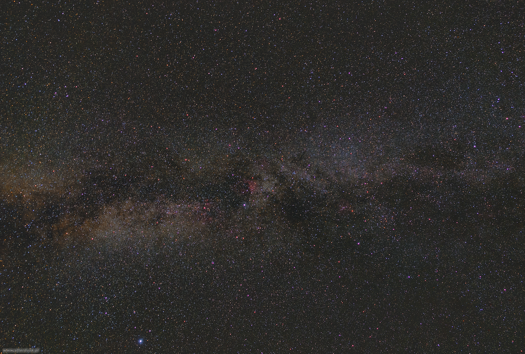 Droga Mleczna od Strzały do Cefeusza