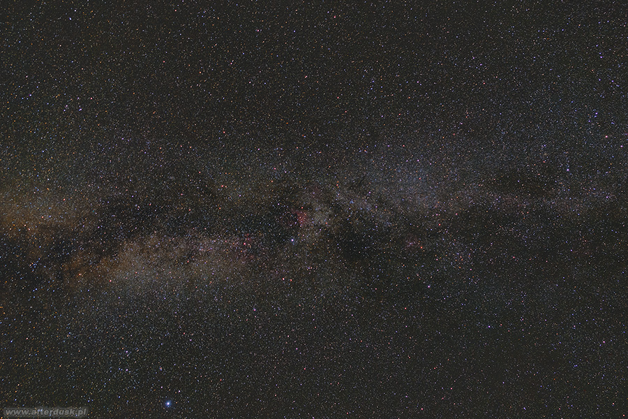 Droga Mleczna od Strzały do Cefeusza