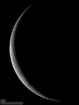 Księżyc, faza 6.5, średnica 1773.74&rdquo;