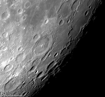Petavius, faza 96.6%