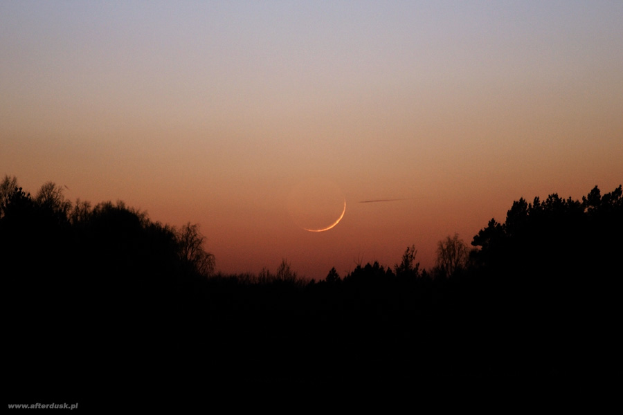 Księżyc 28h po nowiu, 17:15