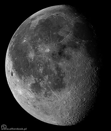 Księżyc, faza 78.7%