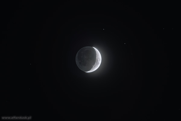 Księżyc, faza 21.8% 28.02.2020