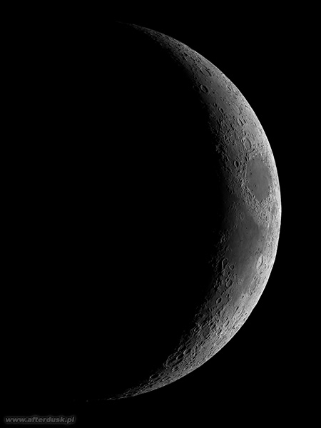 Księżyc, faza 16.5%