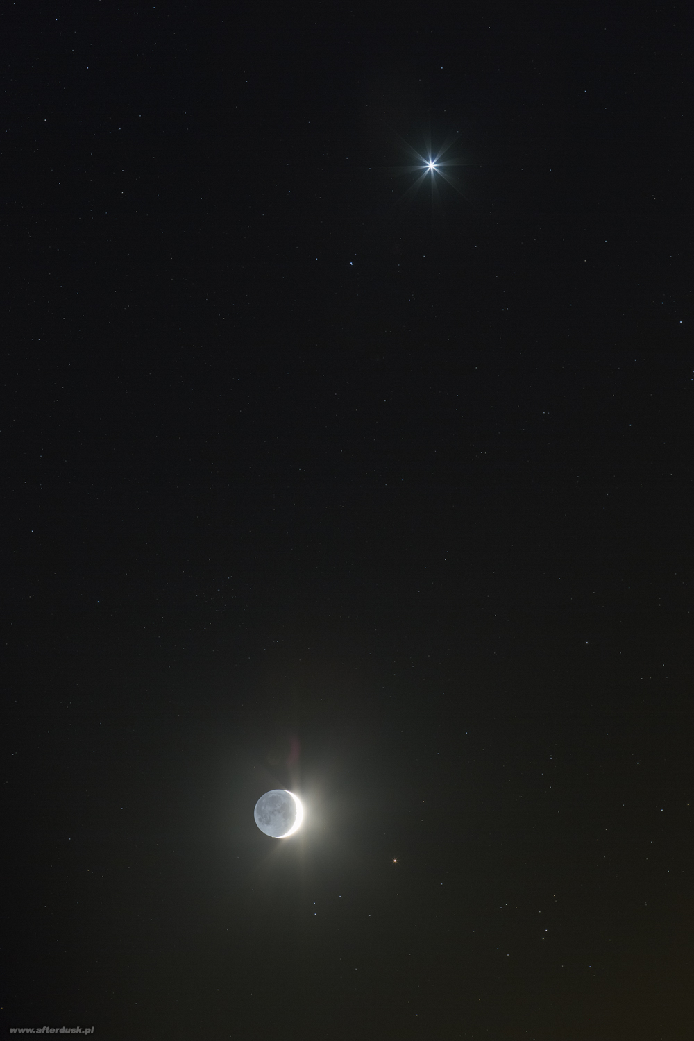Księżyc i Wenus