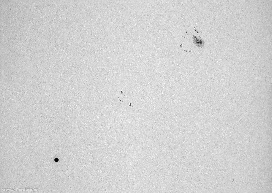 Spotkanie Merkurego z AR2542-43