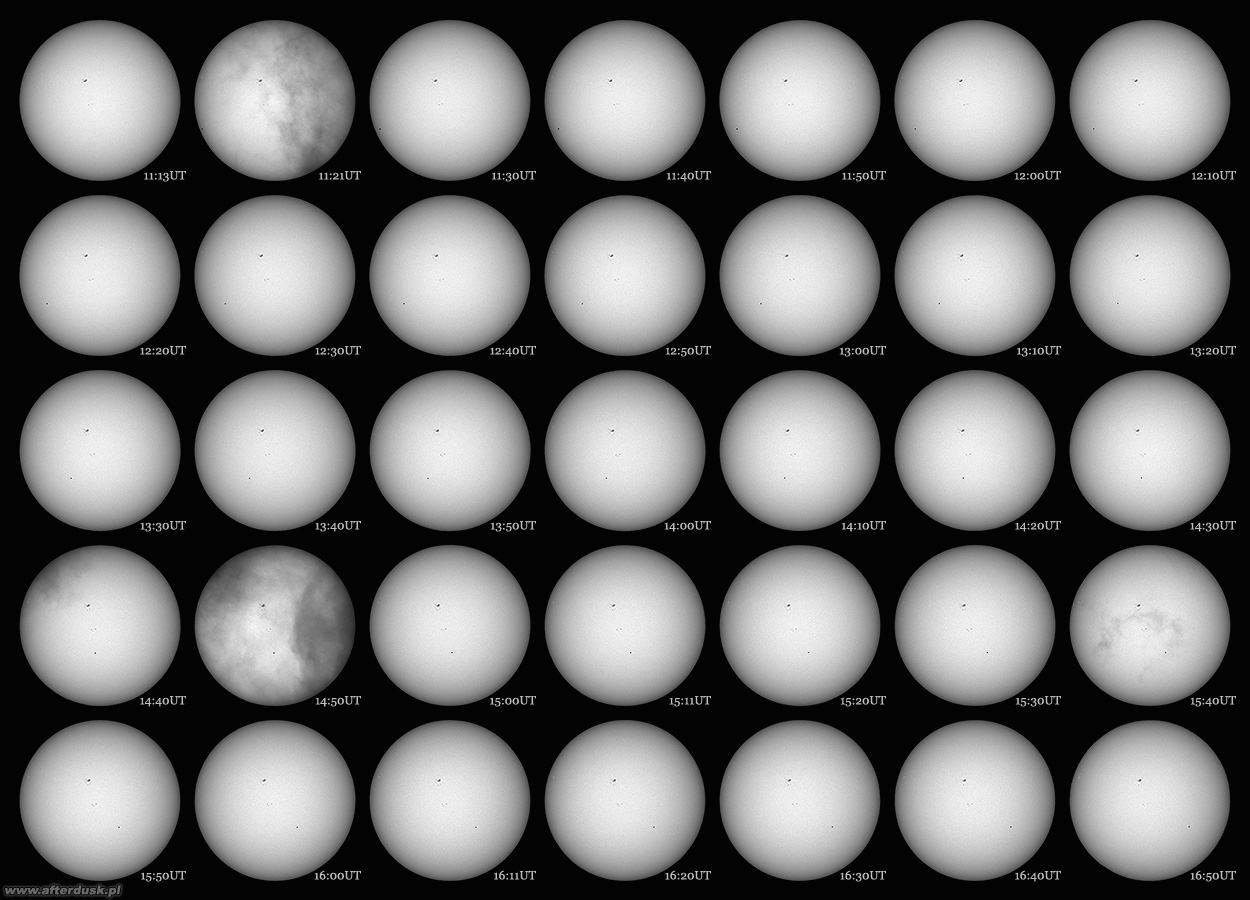 Przejście Merkurego przez tarczę Słońca