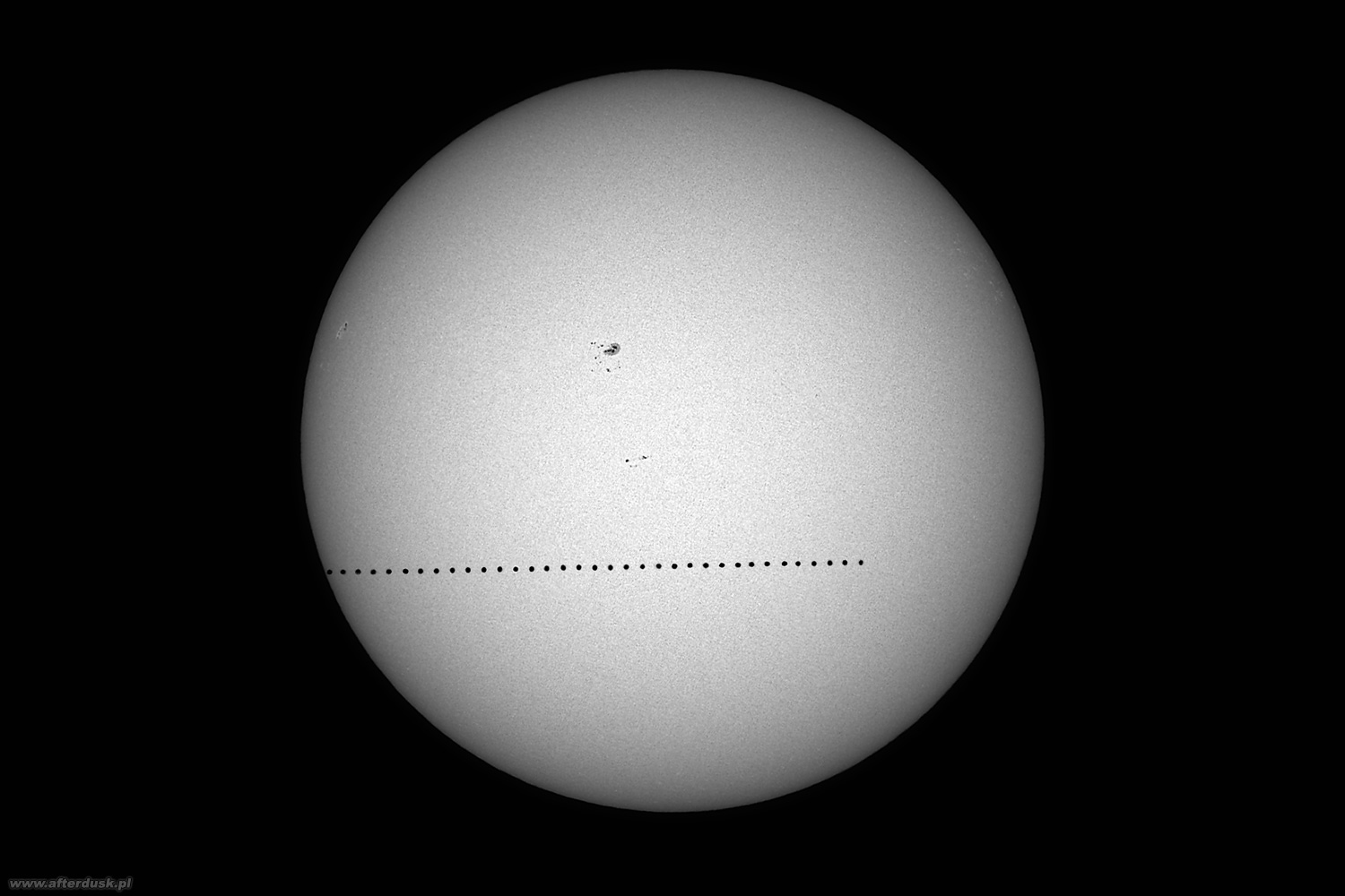 Przejście Merkurego przez tarczę Słońca