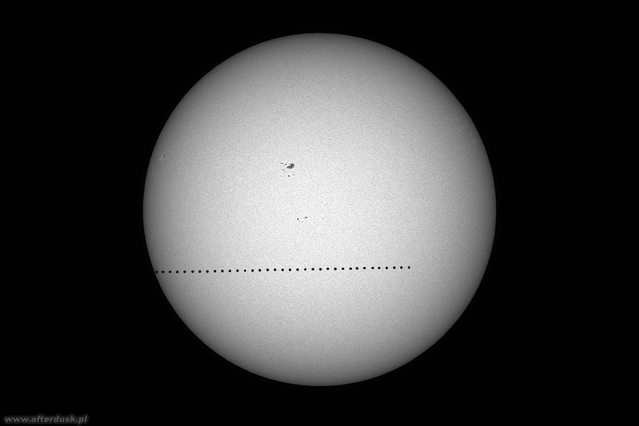Przejście Merkurego przez tarczę Słońca