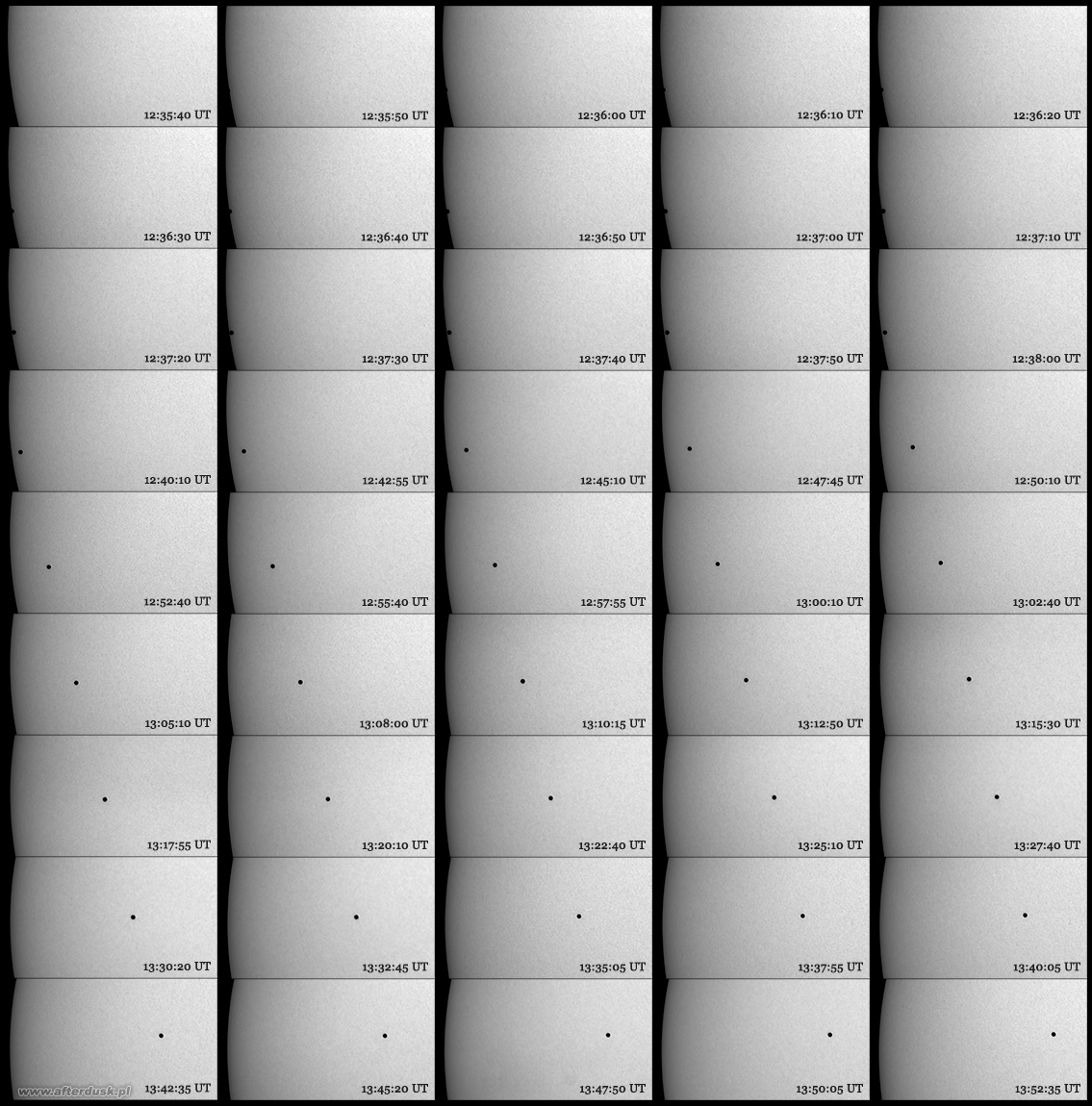 Tranzyt Merkurego - LX200