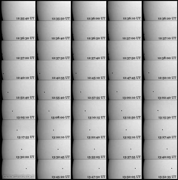 Tranzyt Merkurego - LX200