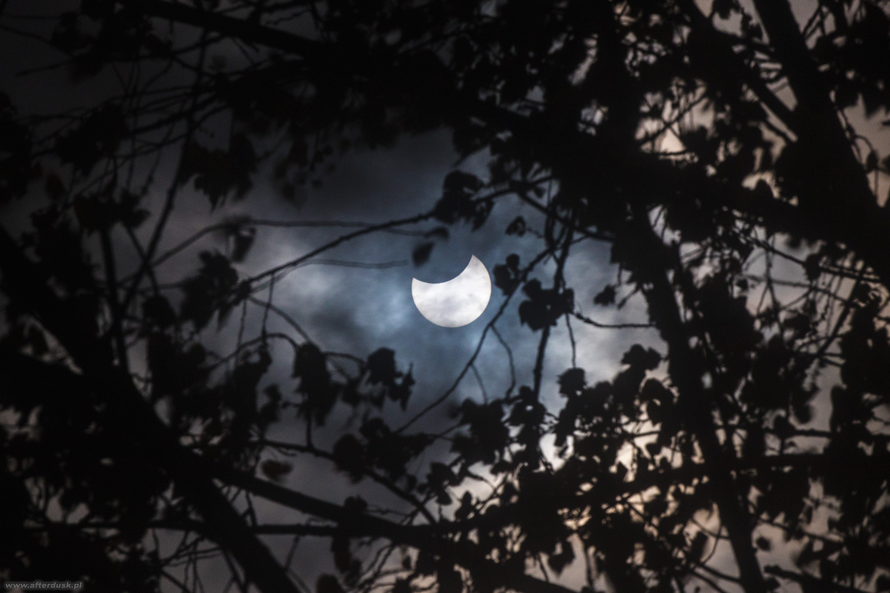 Zaćmienie Słońca 25.10.2022