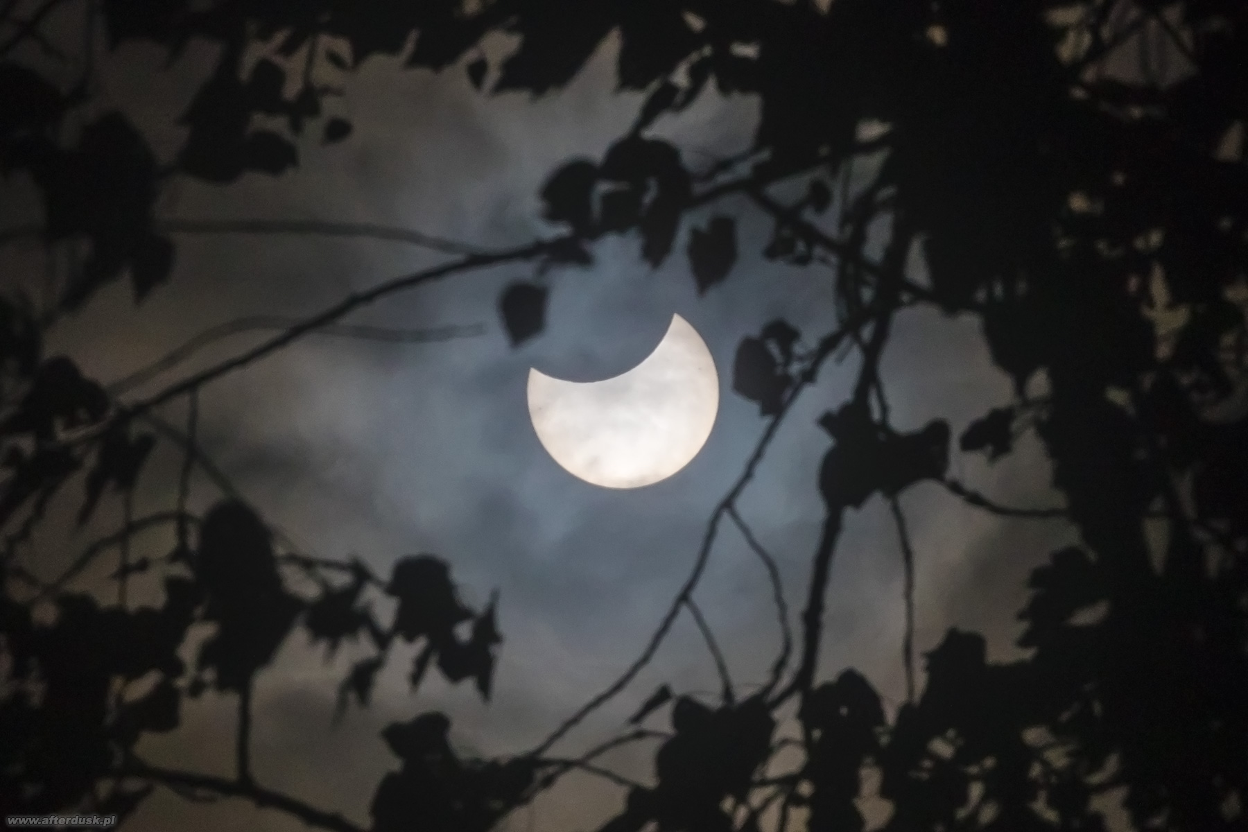 Zaćmienie Słońca 25.10.2022