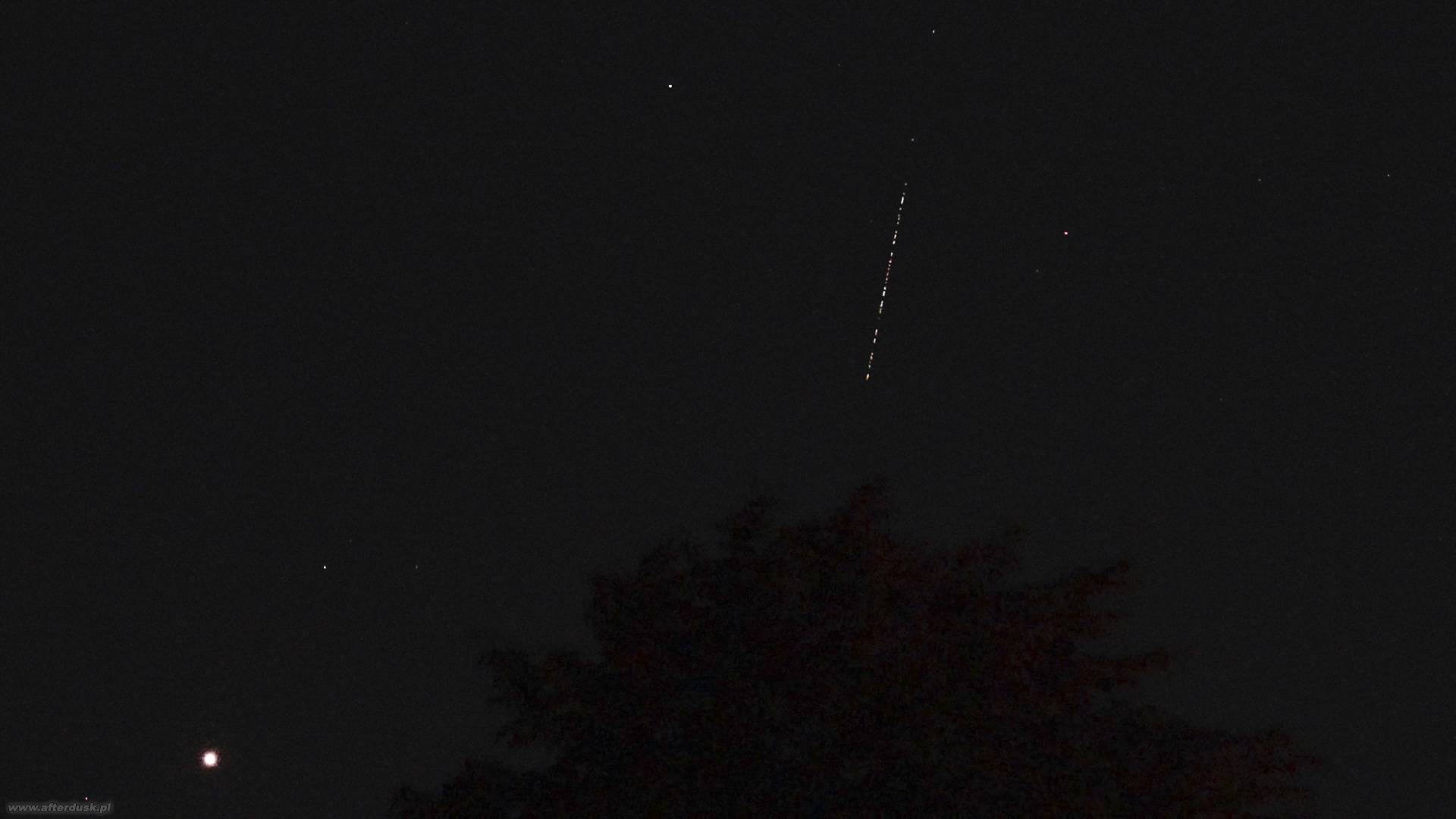 Starlink L9, 2020.08.08, godz.01:30-01:34UT