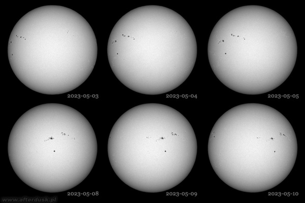 Słońce, 2023.05.03-10