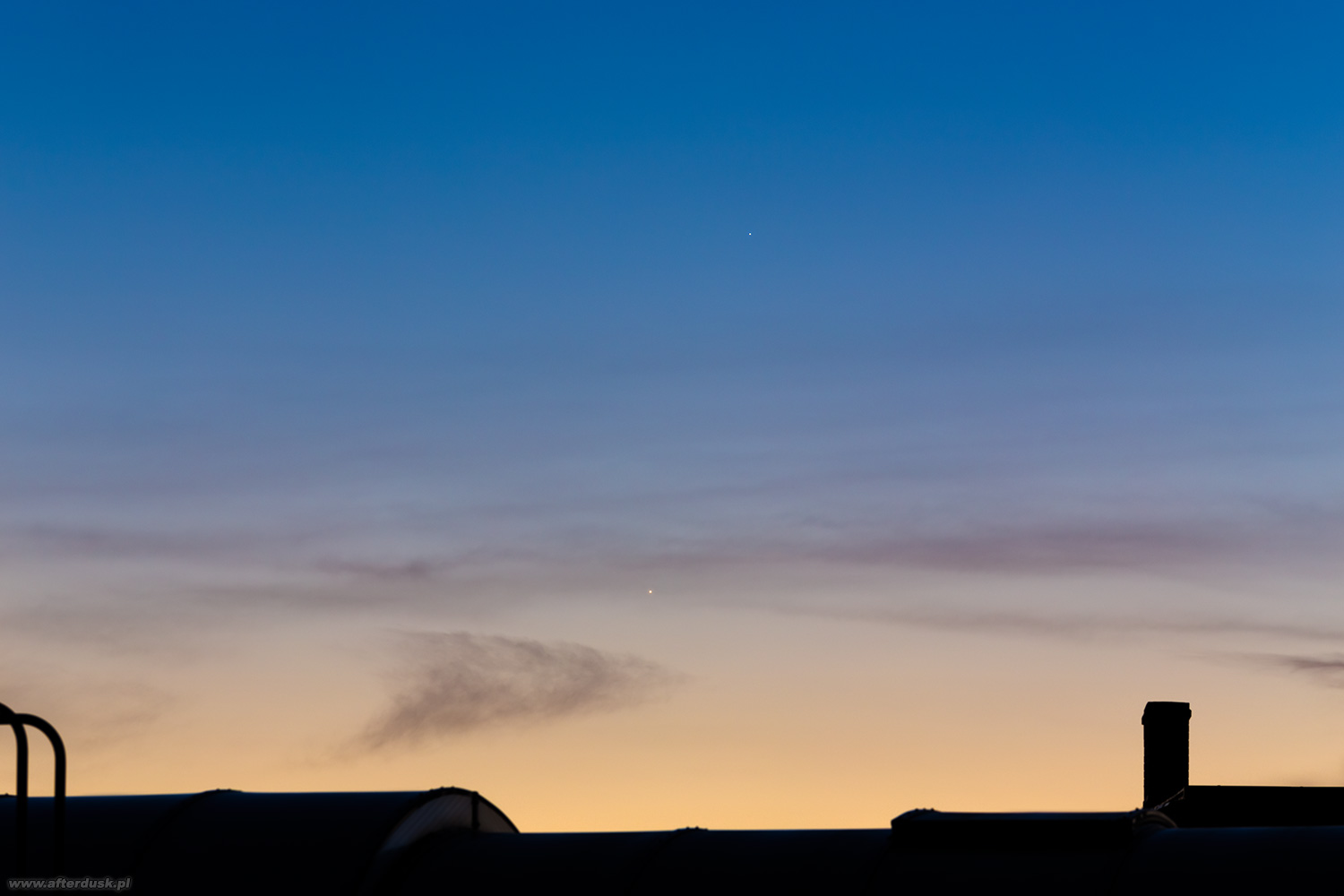 Wenus i Merkury, 8. marca 2018r.