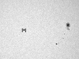 2007.07.15, tranzyt ISS przez tarczę Słońca