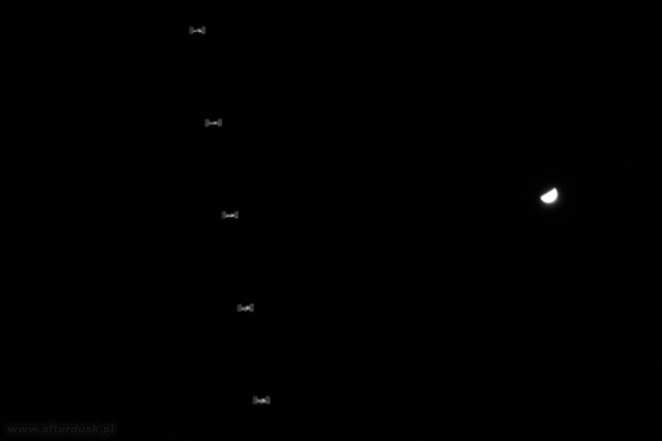 ISS i Wenus 2020.03.28
