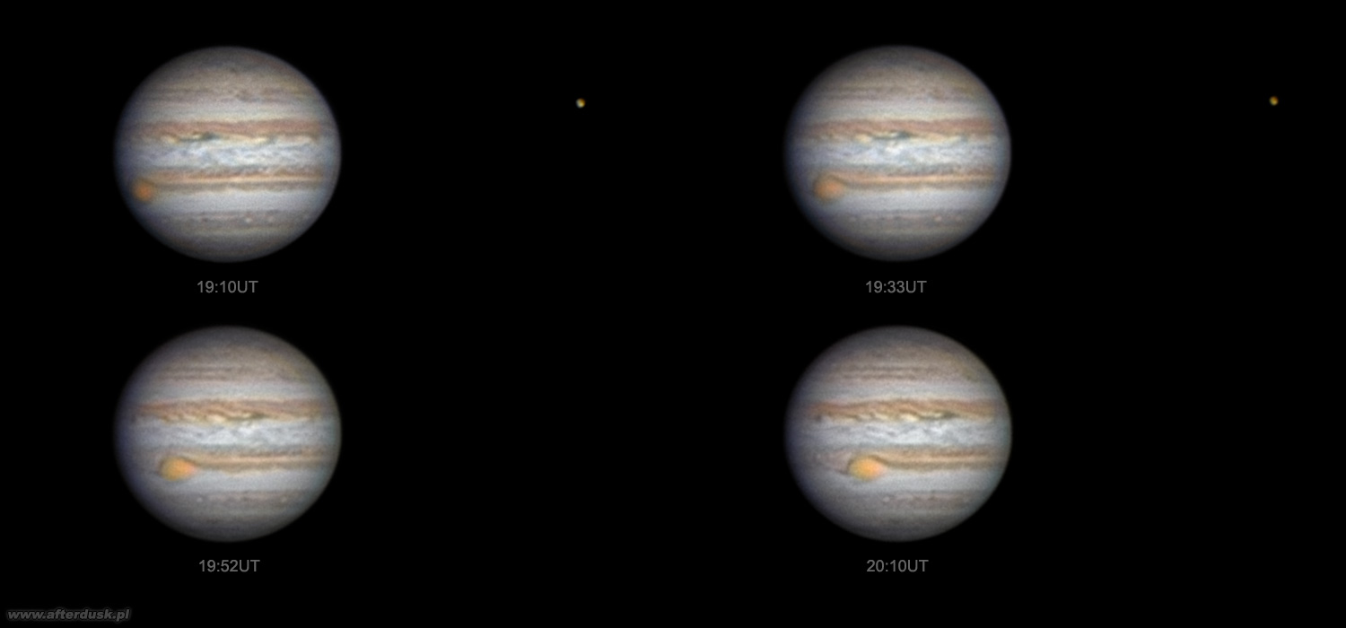 Jowisz z 21. kwietnia 2016 roku