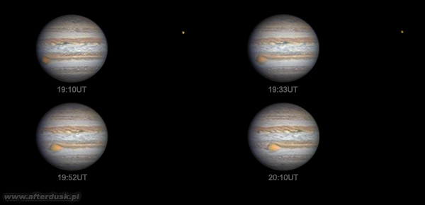 Jowisz z 21. kwietnia 2016 roku