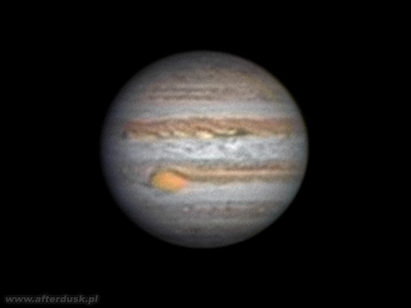Jowisz z 21. kwietnia 2016 roku