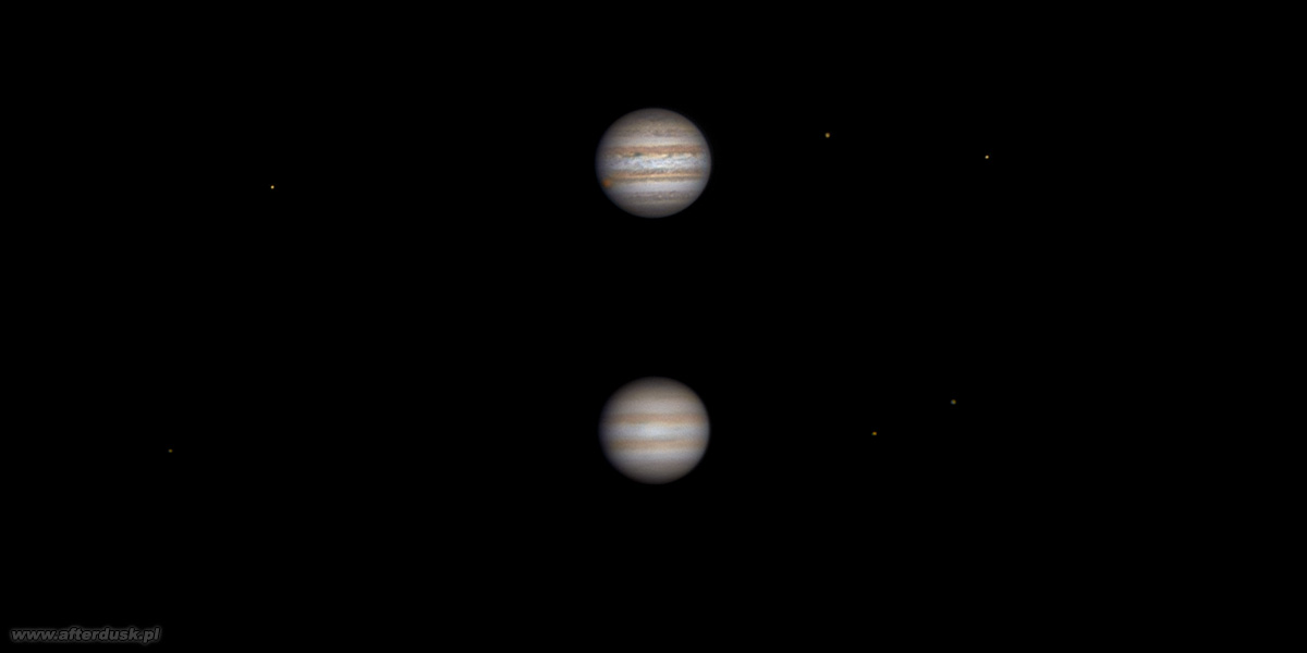 Jowisz z 21. kwietnia 2016 roku