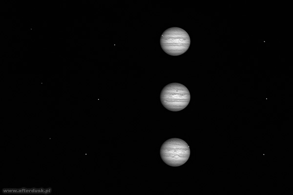 Animacja Jowisza z 5. maja 2016 roku