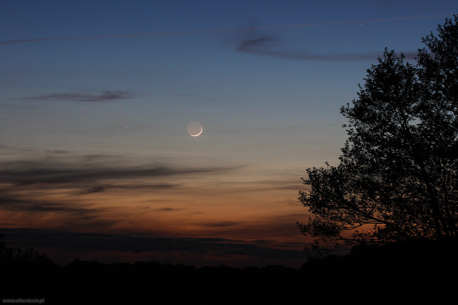 Merkury i Księżyc bez Plejad