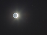 2015.04.21, Księżyc w gromadzie Hiliady