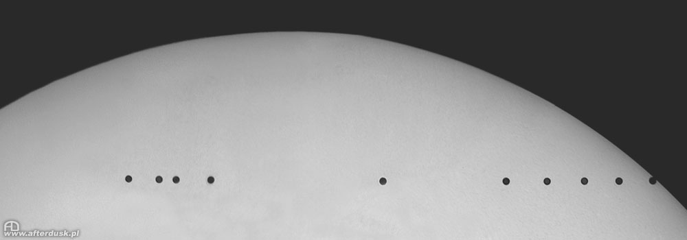Tranzyt Merkurego przez tarczę Słońca