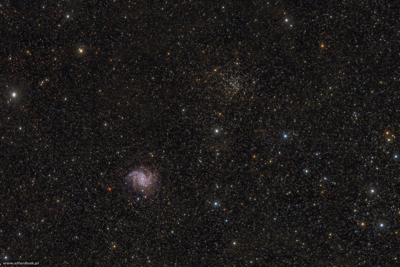 NGC6946 i NGC6939