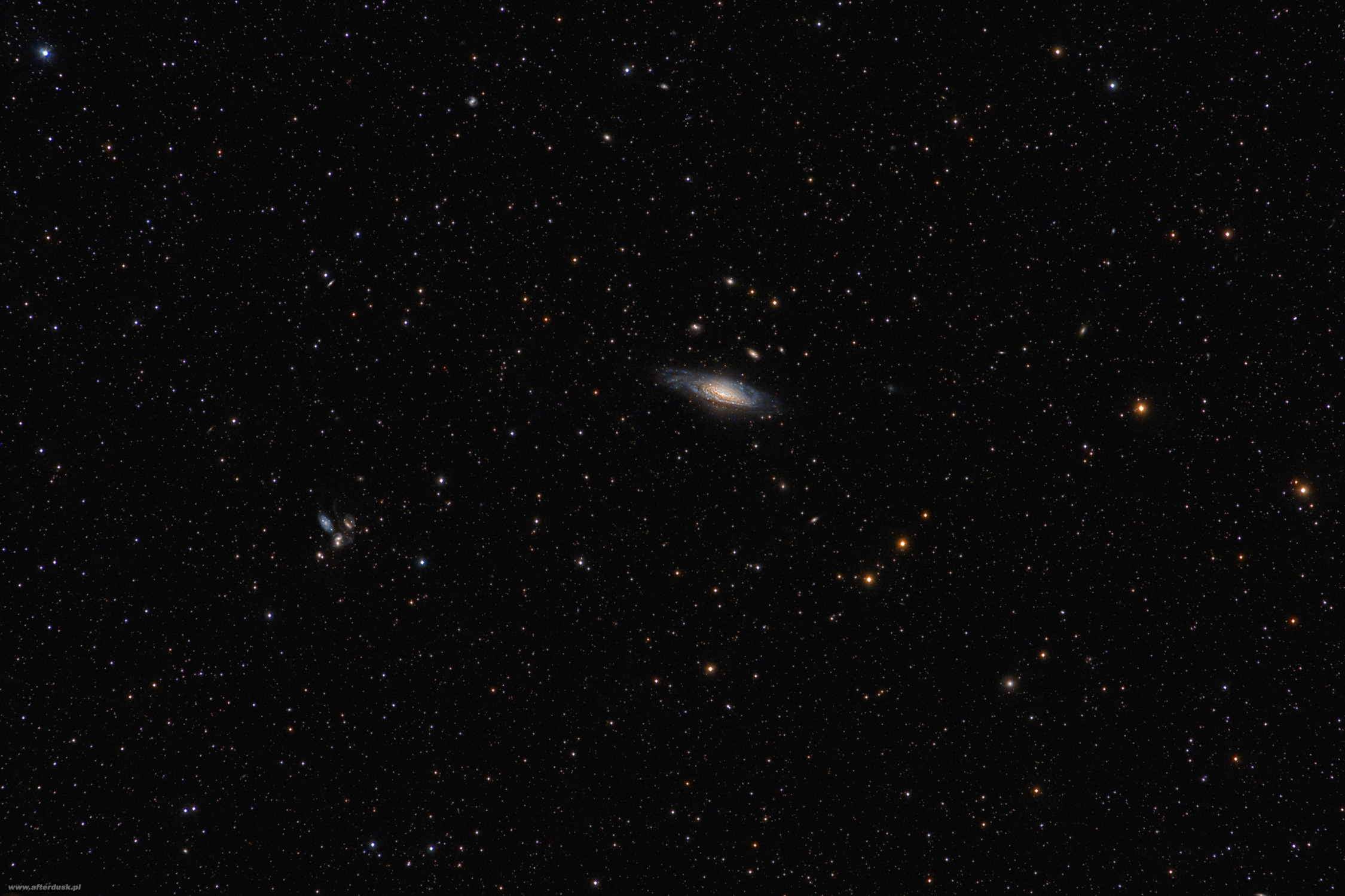 NGC7331 i Kwintet Stefana