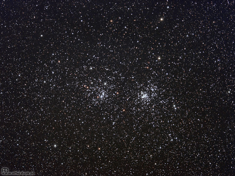 Podwójna gromada NGC884 i NGC869