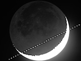 2020.03.27, tranzyt satelity przez tarczę Księżyca