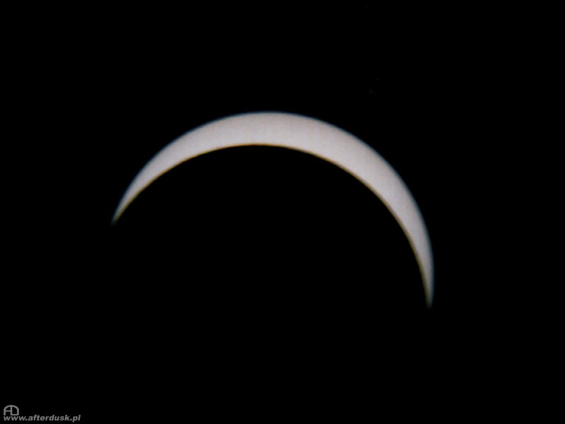 Faza częściowa 10:40UT