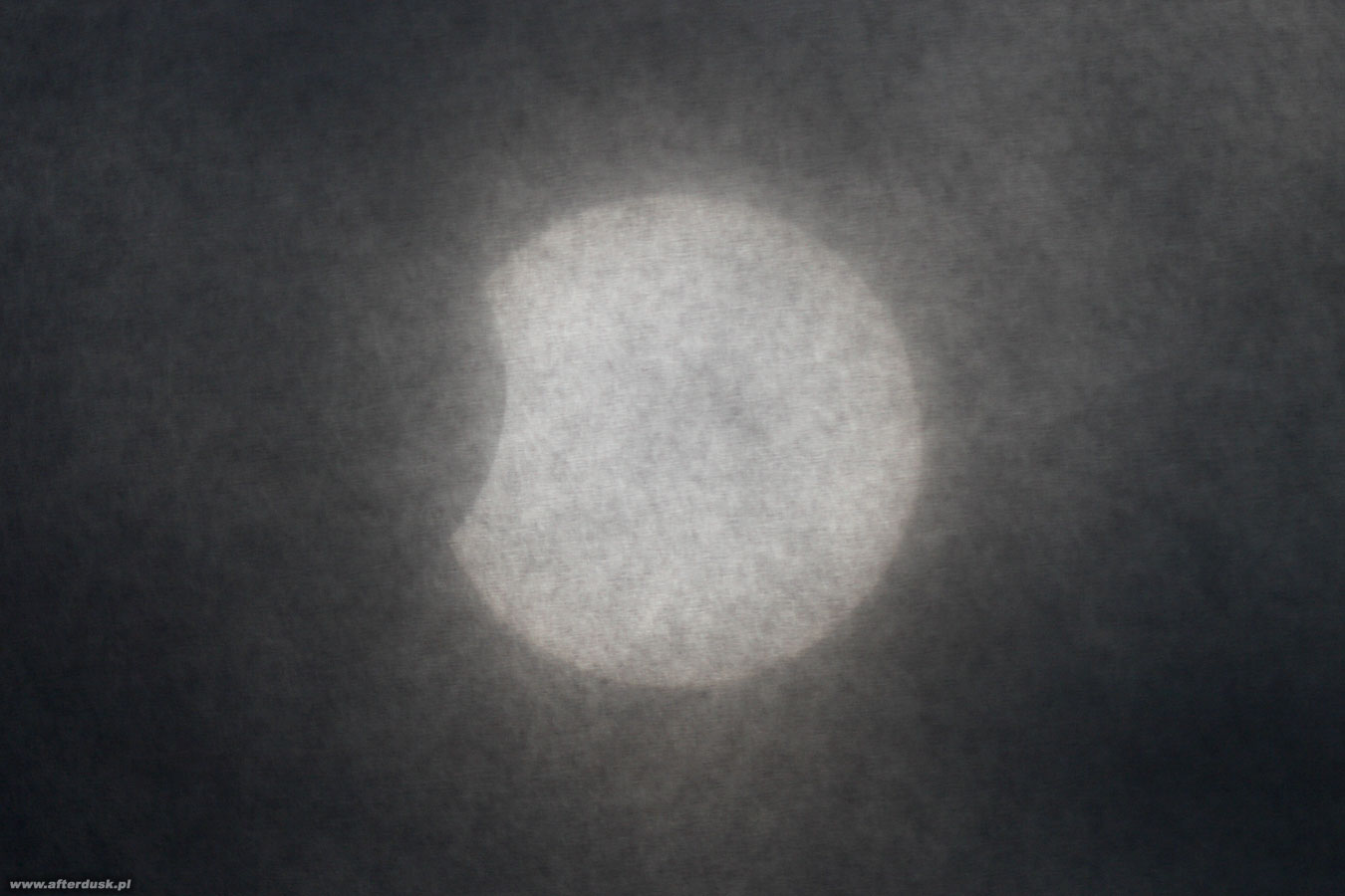 Końcówka zaćmienia - więcej śniegu