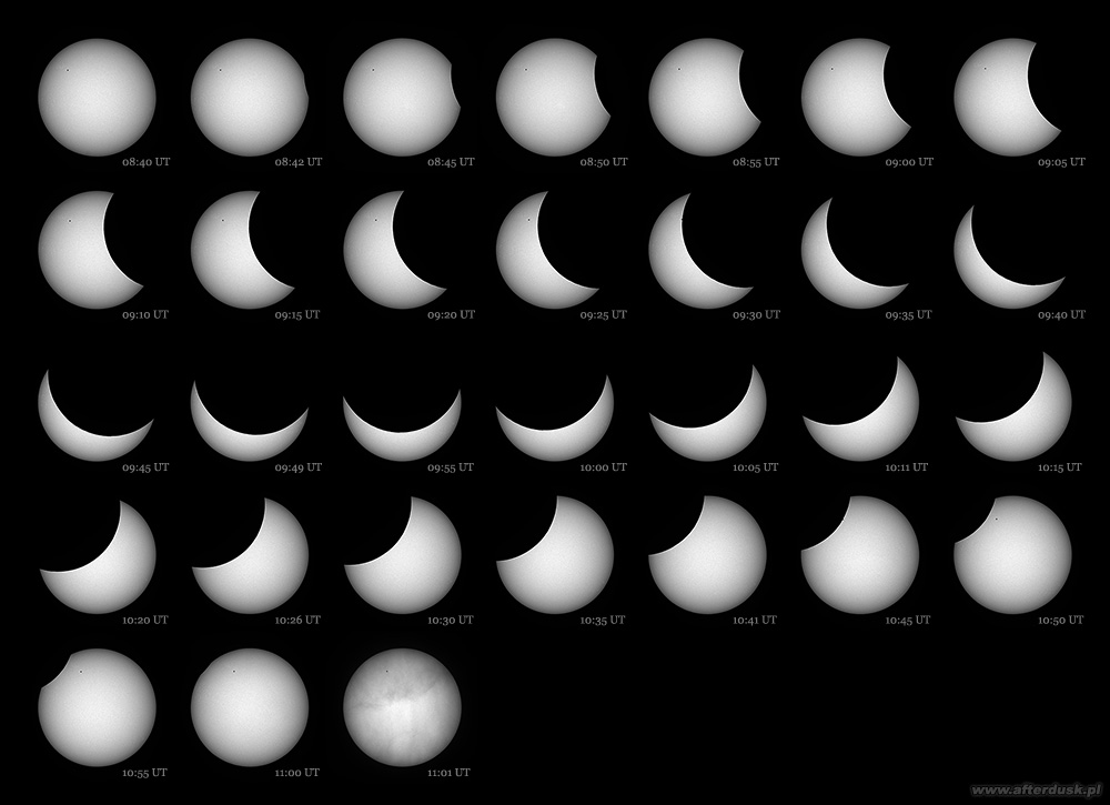 EOS 6D - azymutalnie