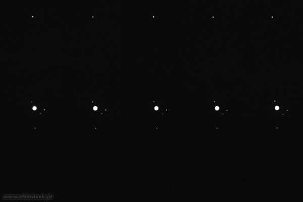 Księżyce urana z 27. sierpnia 2016