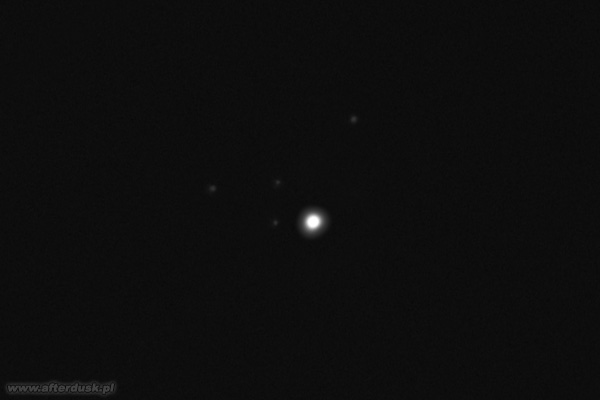 Księżyce Urana z 14. marca 2020